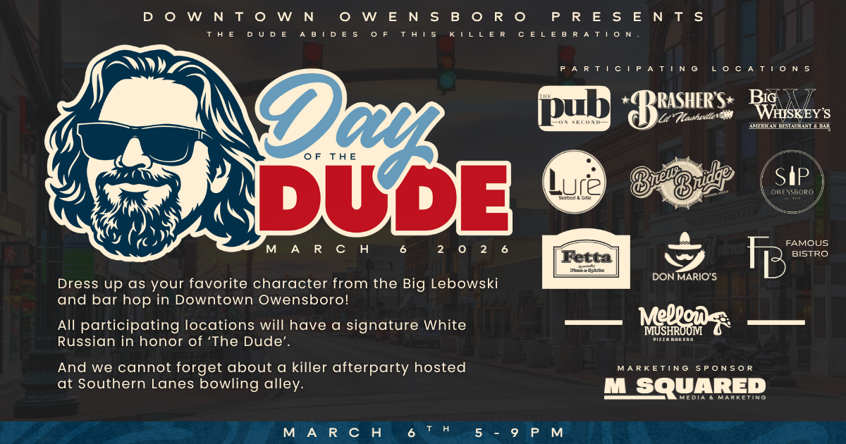 Downtown Owensboro Organization, Day of the Dude Crawl