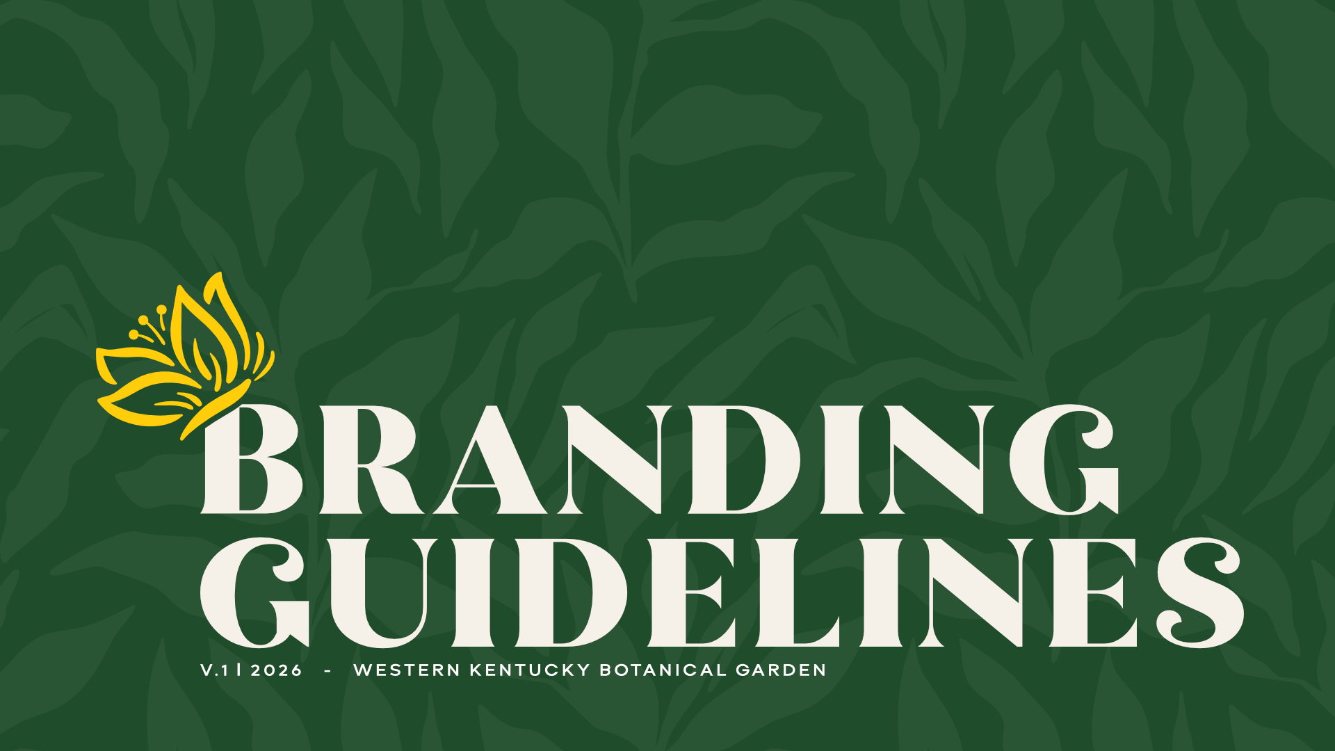 Western Kentucky Botanical Garden, Branding 1