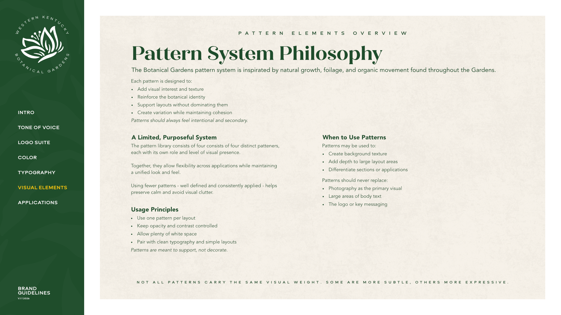 Western Kentucky Botanical Garden, Branding 17
