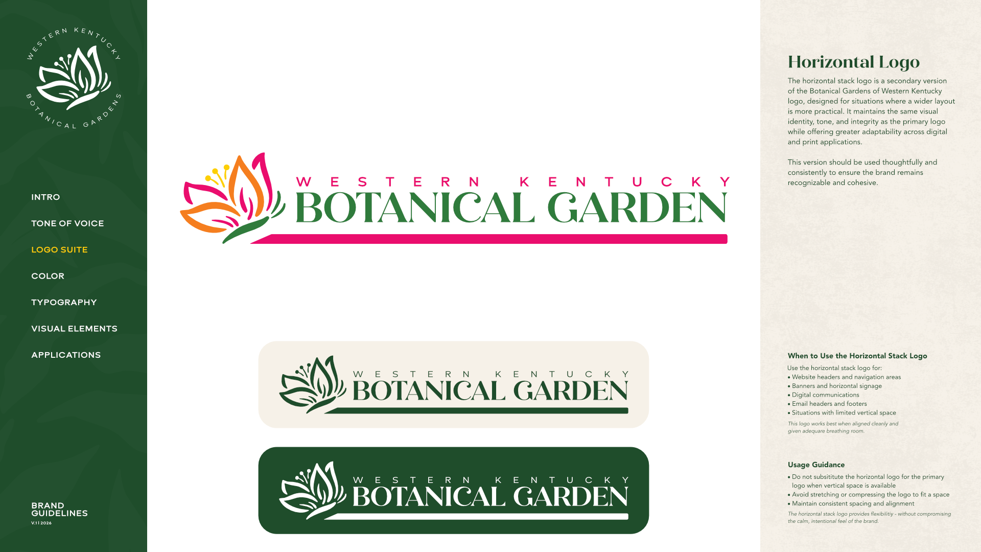 Western Kentucky Botanical Garden, Branding 6