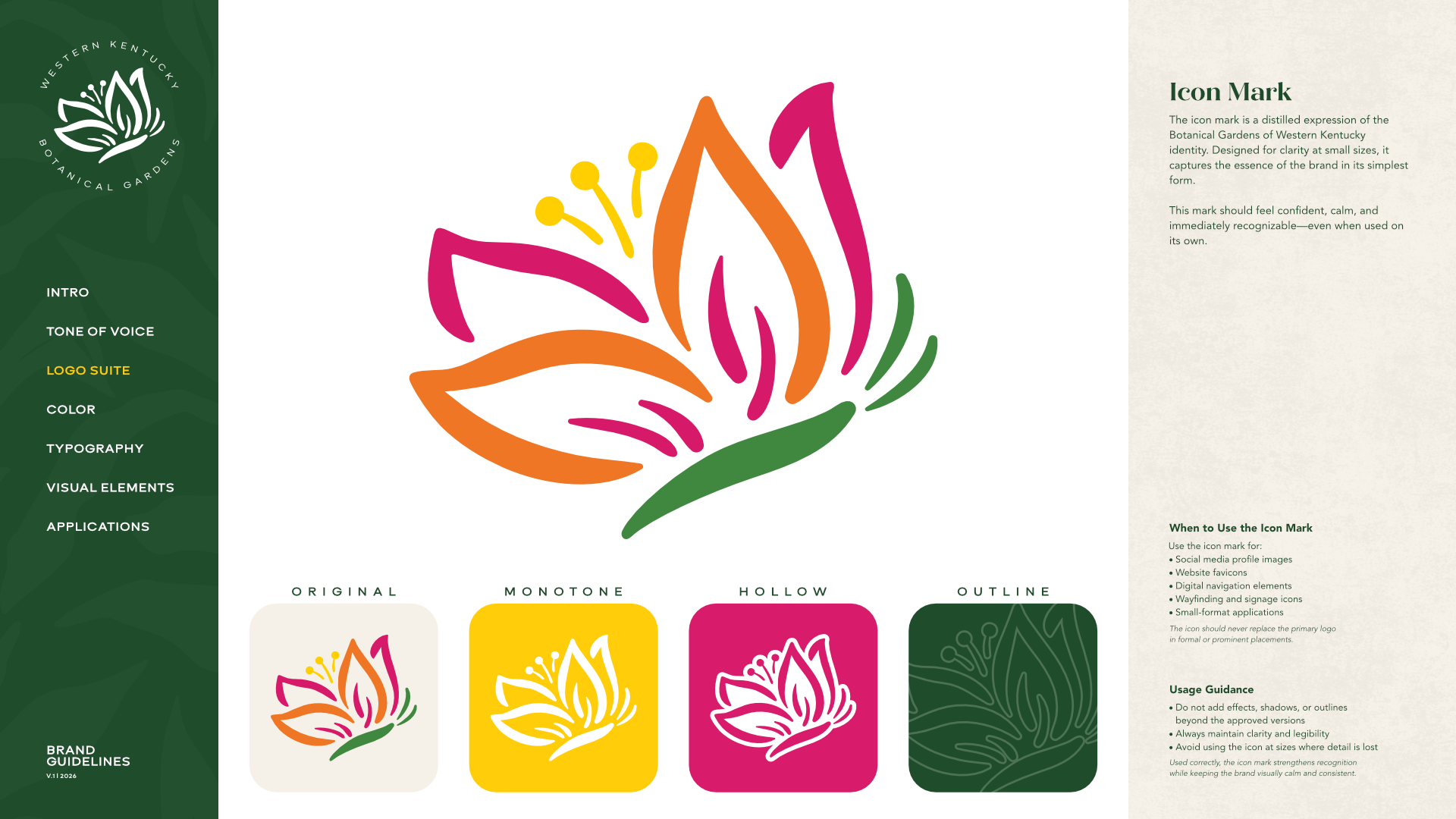 Western Kentucky Botanical Garden, Branding 8